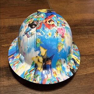 NWOT Pyramex Colorful Mario Hard Hat